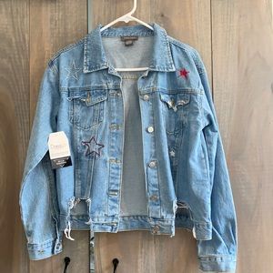 Shop Dress Up | Distressed Denim Jacket